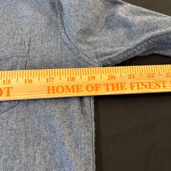 Ben Sherman The Original Mens Chambray Button Down Casual Shirt SZ Small Flannel - Picture 12 of 16